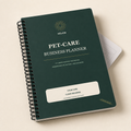 Helios Pet-Care Business Planner - 12-Week Undated Edition